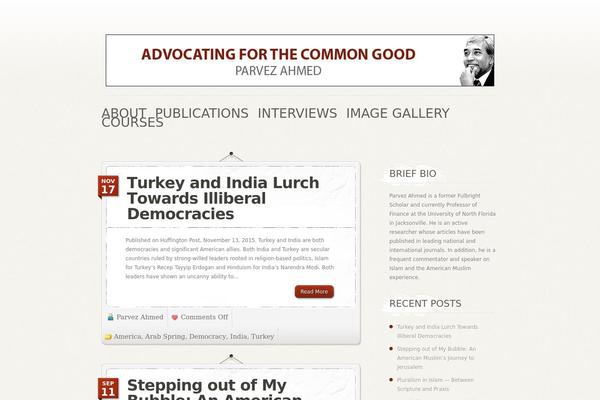 Personalpress theme site design template sample