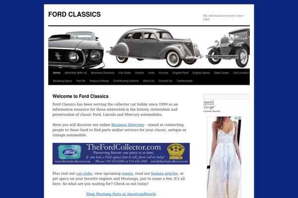 Twenty Ten theme site design template sample