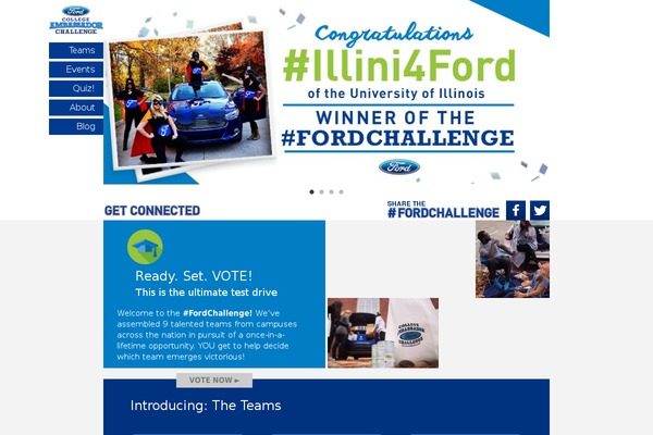 fordcollegeambassadorchallenge.com site used Phase2