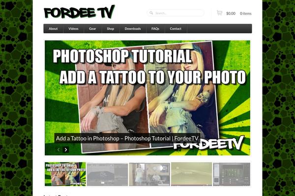 Site using Ad Squares Widget plugin