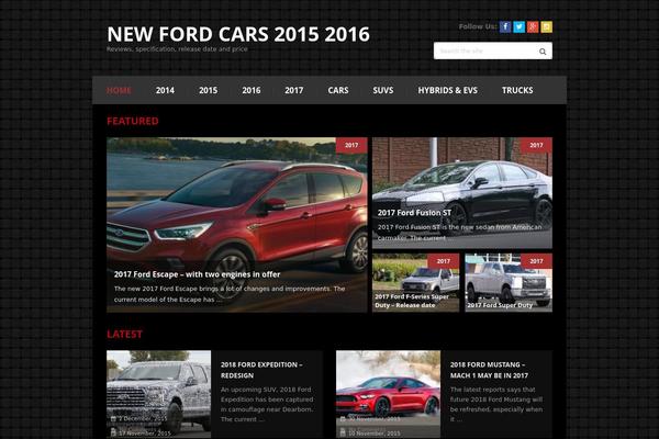 fordfan2016.com site used Bookshelf