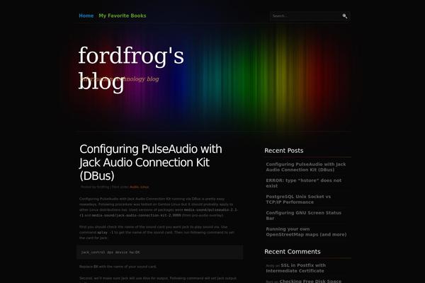 Colourise theme site design template sample