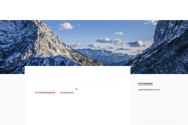 Lovecraft theme site design template sample