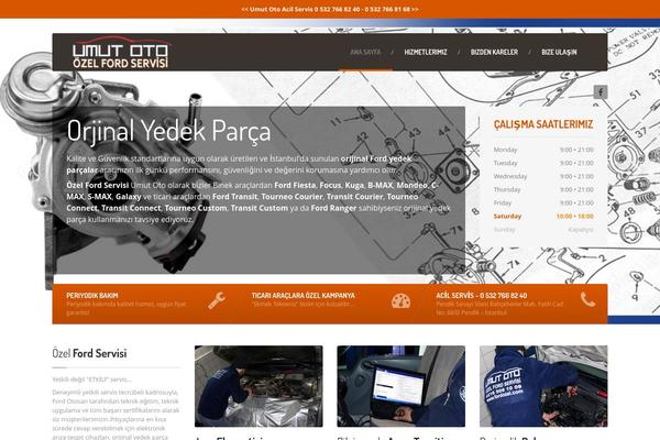 CarPress theme site design template sample