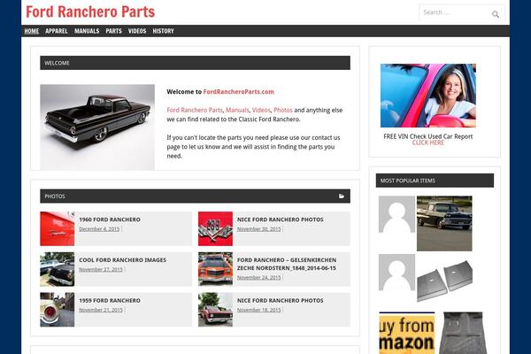 Dynamic News Lite theme site design template sample