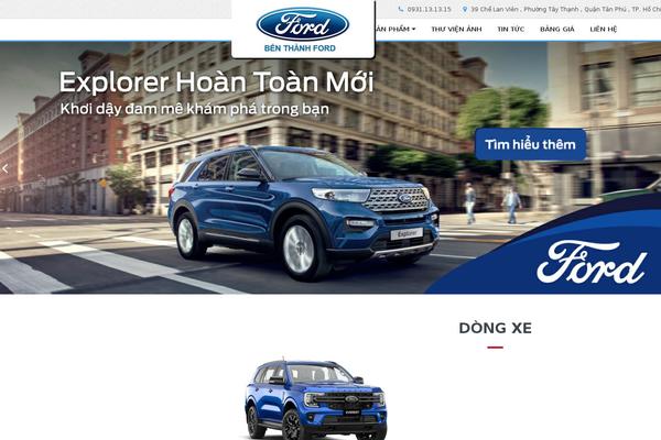 fordsaigon.net site used Thietkewebwordpress