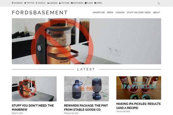 Dispatch theme site design template sample
