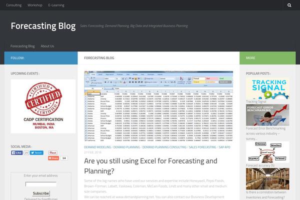 Hueman theme site design template sample