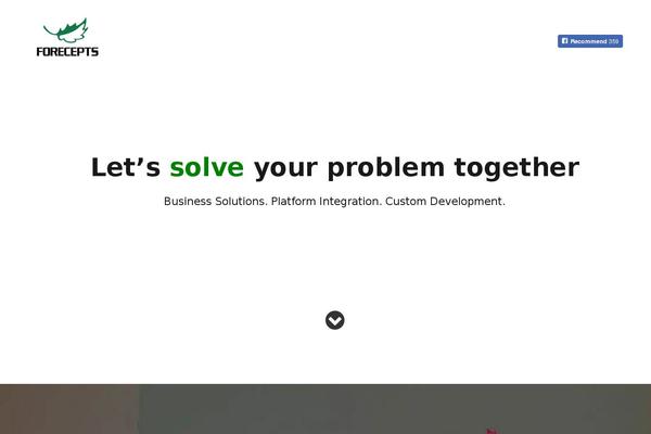 Beckett theme site design template sample