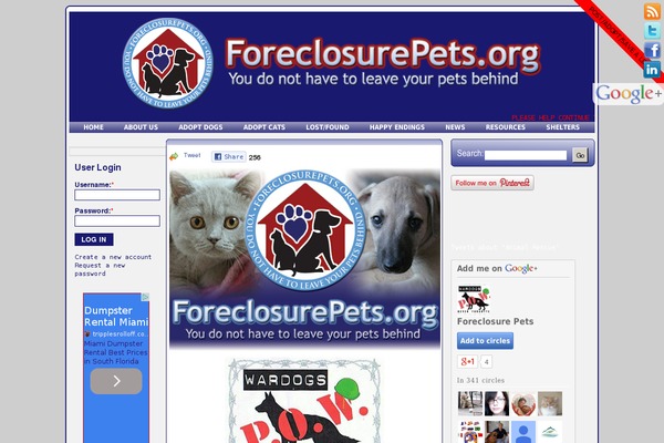 Site using Ad Logger plugin