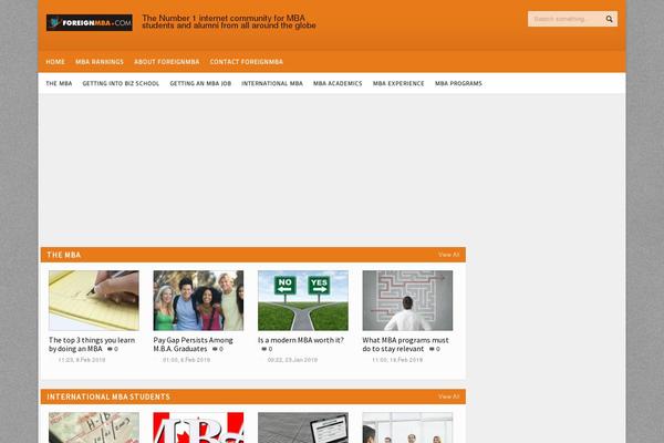 Allegro theme site design template sample