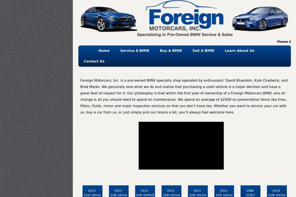 foreignmotorcars.com site used Responsive-wpcom