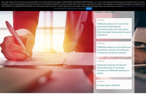 KLEO Child theme site design template sample