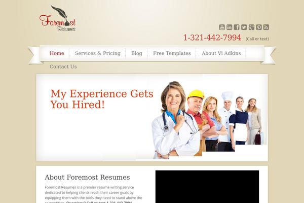 foremostresumes.com site used Marketblog