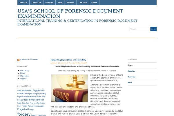 Academica theme site design template sample