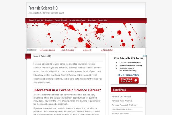 BlogoLife theme site design template sample