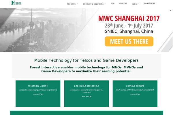 Salient Child theme site design template sample