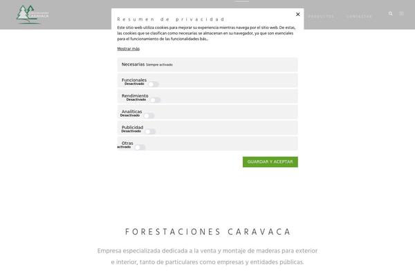 Site using Cubeportfolio plugin