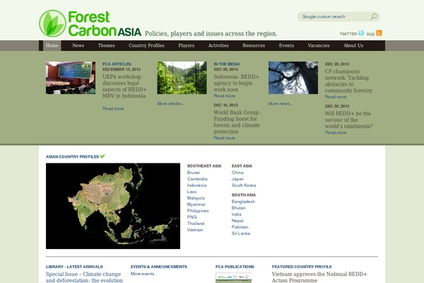 forestcarbonasia.org site used Fca