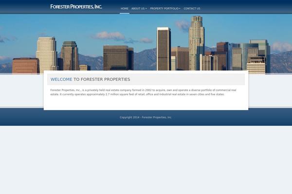 Panacea theme site design template sample