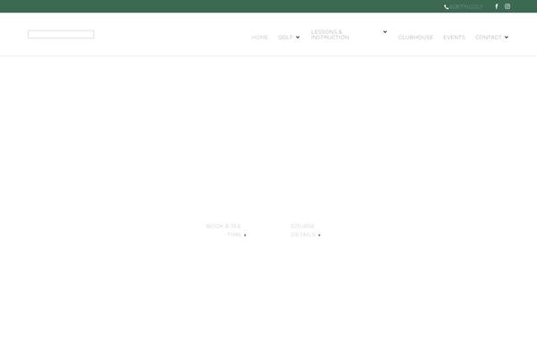 Lightspeed-golf-child theme site design template sample