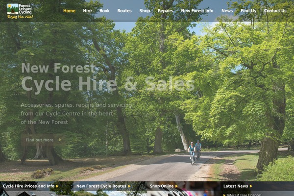 forestleisurecycling.co.uk site used Flc