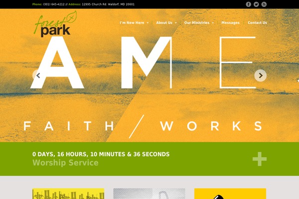 Savior theme site design template sample