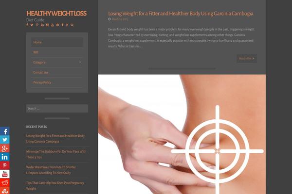 Storto theme site design template sample