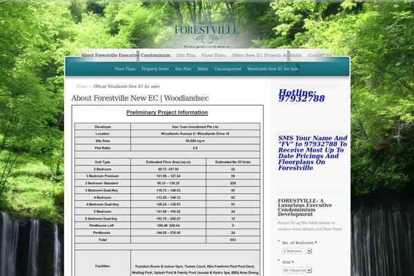 ElegantEstate theme site design template sample