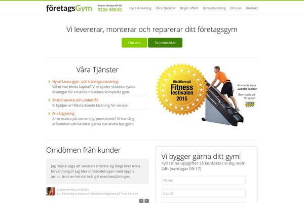foretagsgym.com site used Woonderland