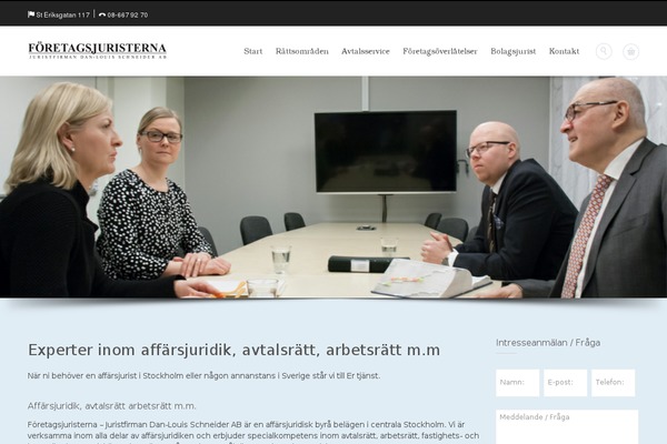 Fortis7 theme site design template sample