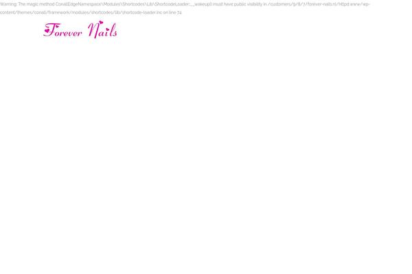 Conall theme site design template sample