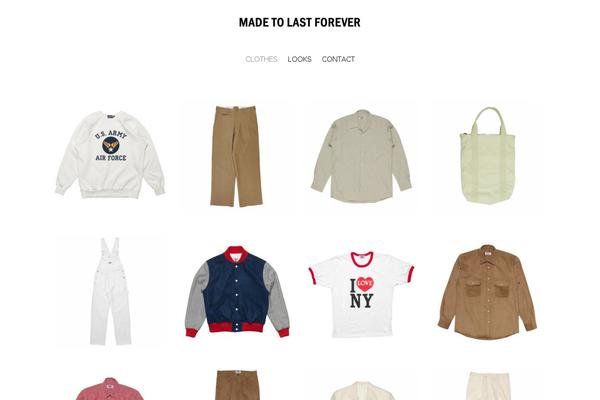 foreverathens.com site used Classico