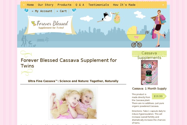 foreverblessedtwins.com site used Mommyblog