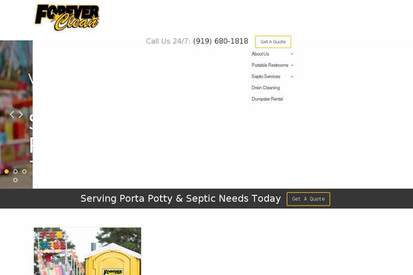 WP-Forge theme site design template sample