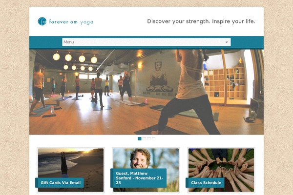 Risen theme site design template sample