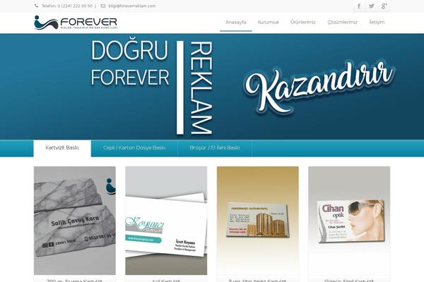 foreverreklam.com site used Kalender