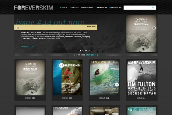 foreverskimthemag.com site used Dione