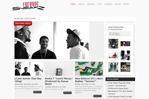 foreversneakz.com site used Remona
