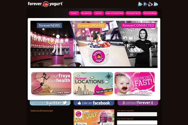 foreveryogurt.com site used Ice