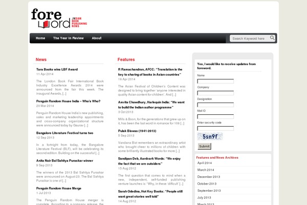 News Flash theme site design template sample