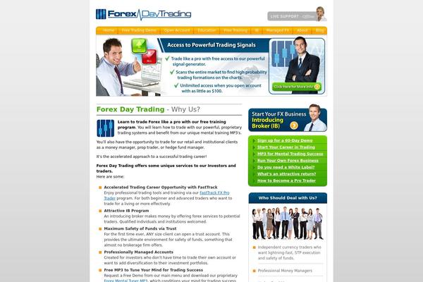 Donovan theme site design template sample