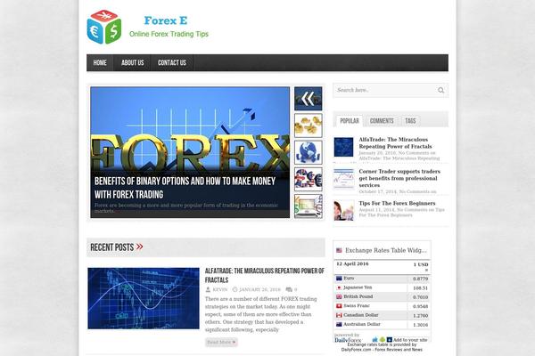 avenue theme site design template sample