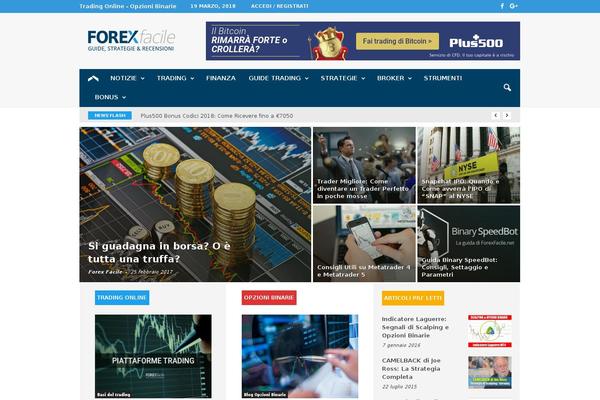 forex-facile.it site used Newsmag Child