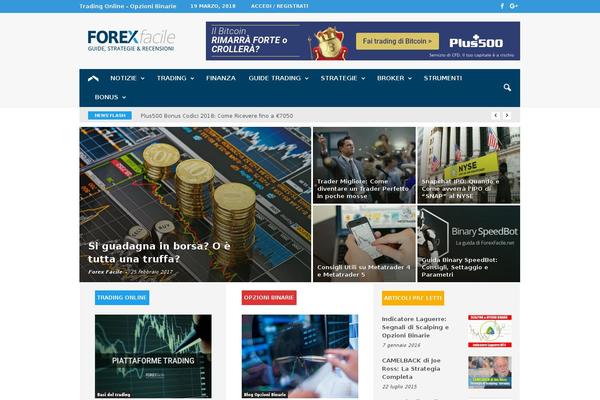 Newsmag Child theme site design template sample