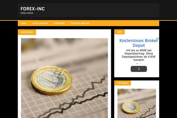 forex-inc.com site used MH Squared lite