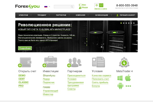 forex4you theme websites examples