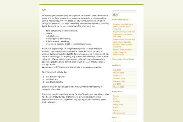 forexarmy.pl site used Praca