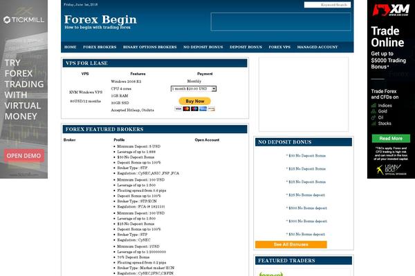 Juno theme site design template sample