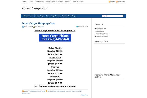 forexcargo-info.com site used Regal